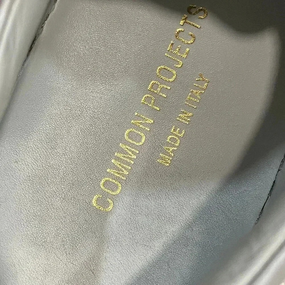 COMMON PROJECTS Men’s EU 41 US 8 Original Achilles Leather Sneakers Gray‎ - Picture 13 of 16